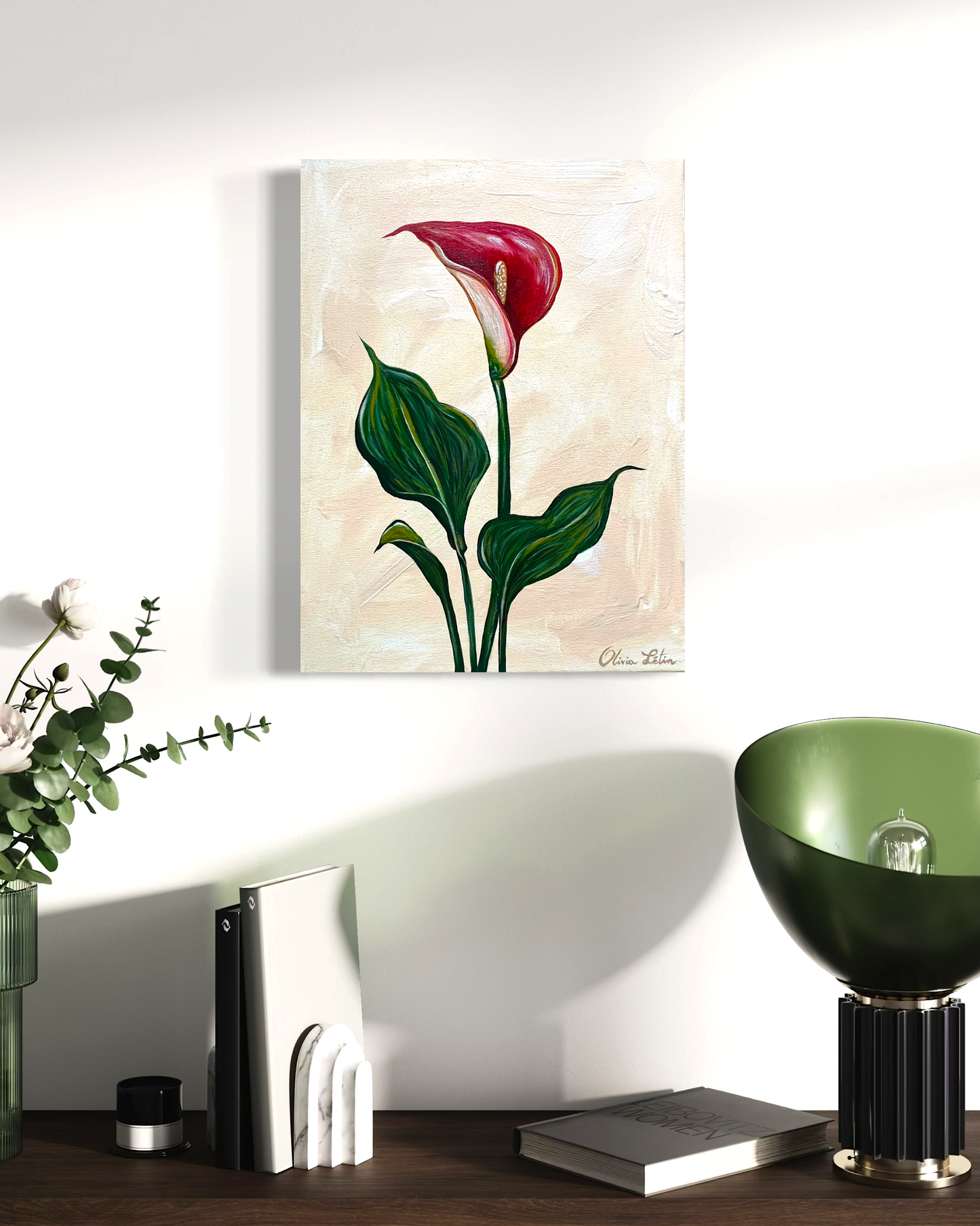 Rouge désir (30x40cm)