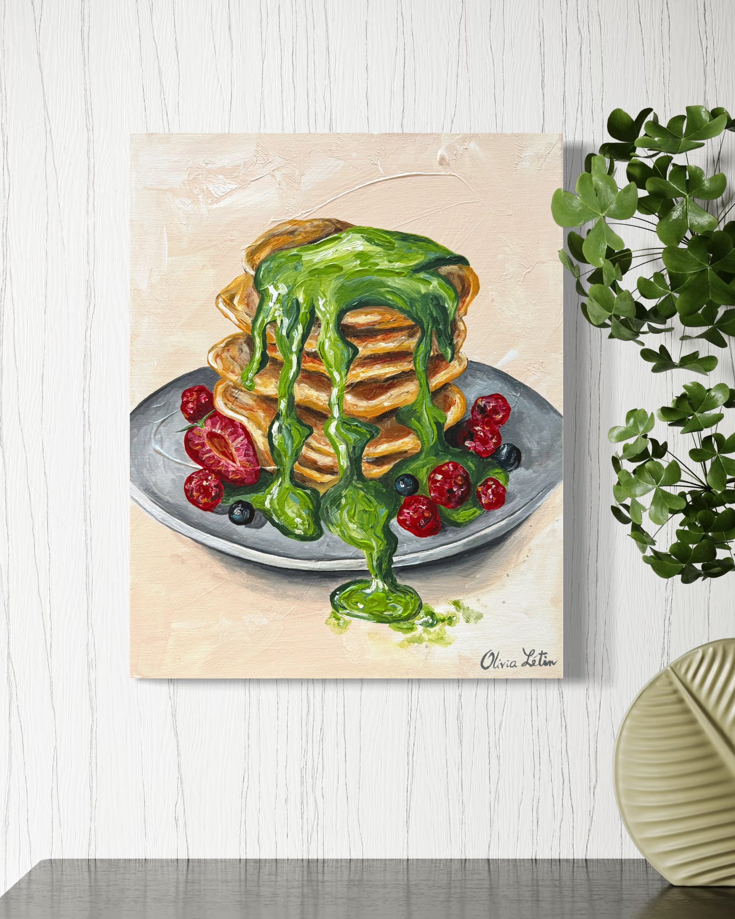 Matcha Mood (40 x 50 cm)