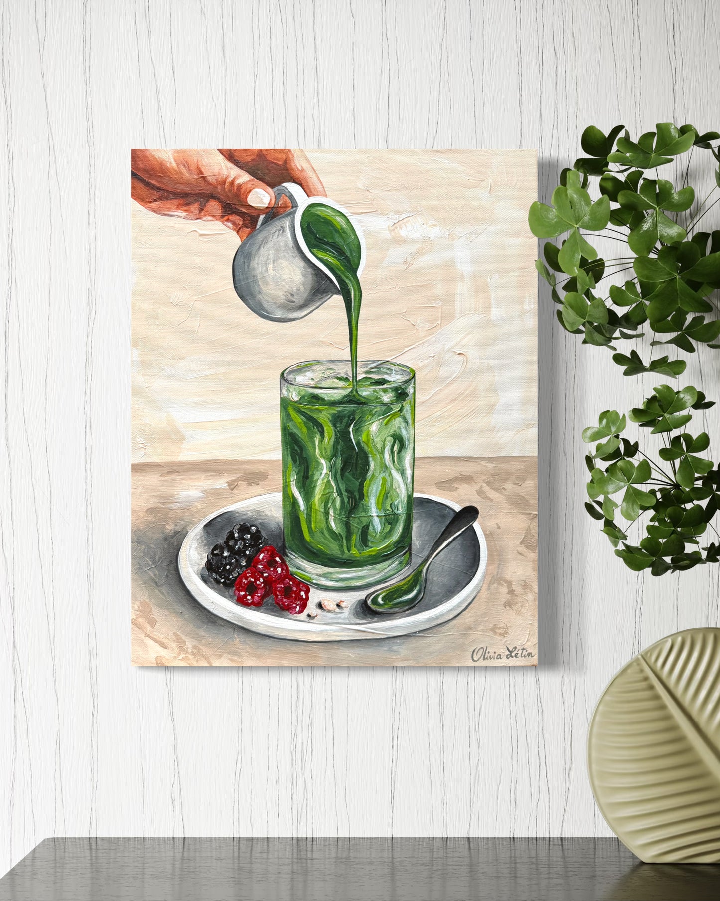 Matcha Sunday (40 x 50 cm)