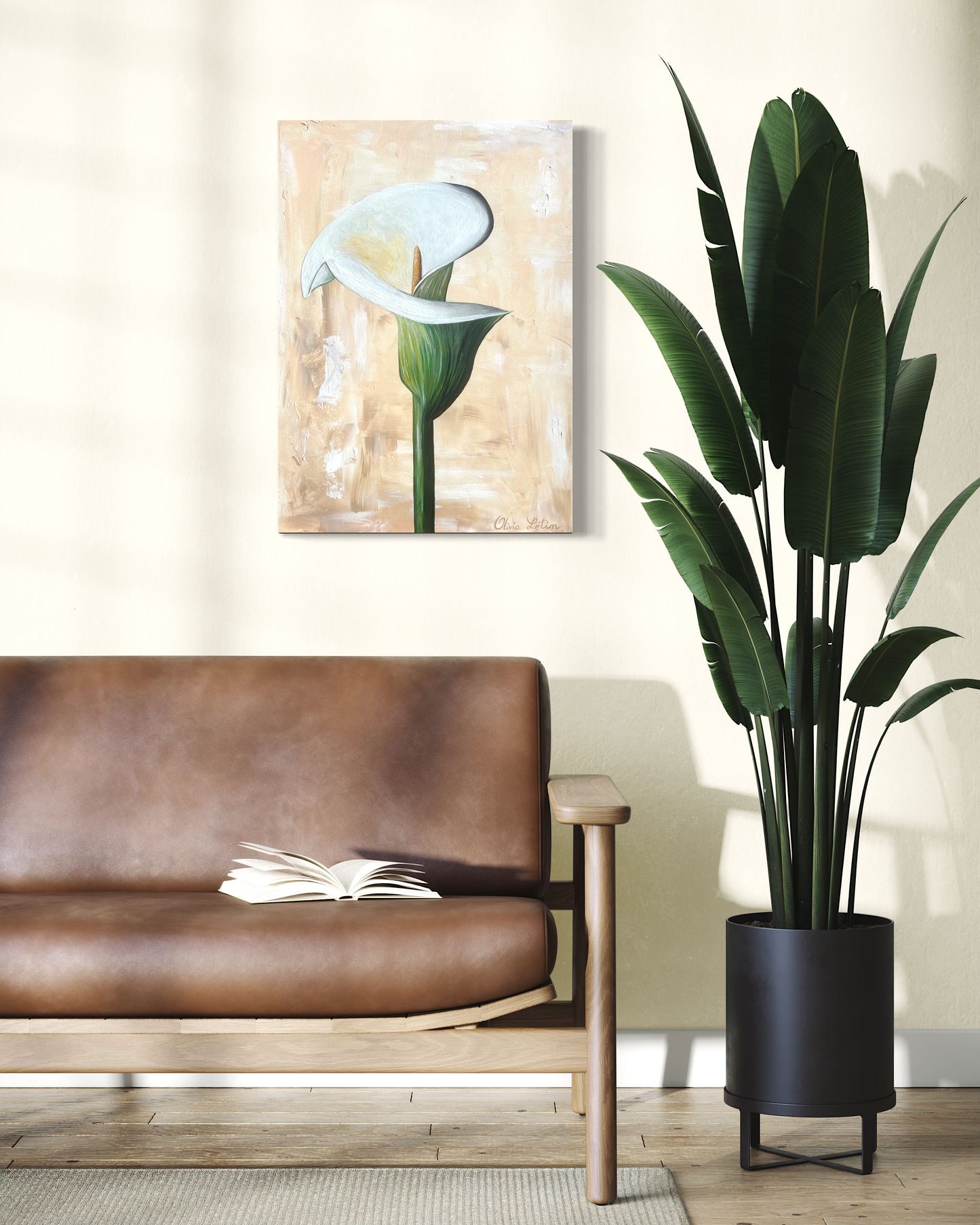 Flamme Blanche (50x70cm)