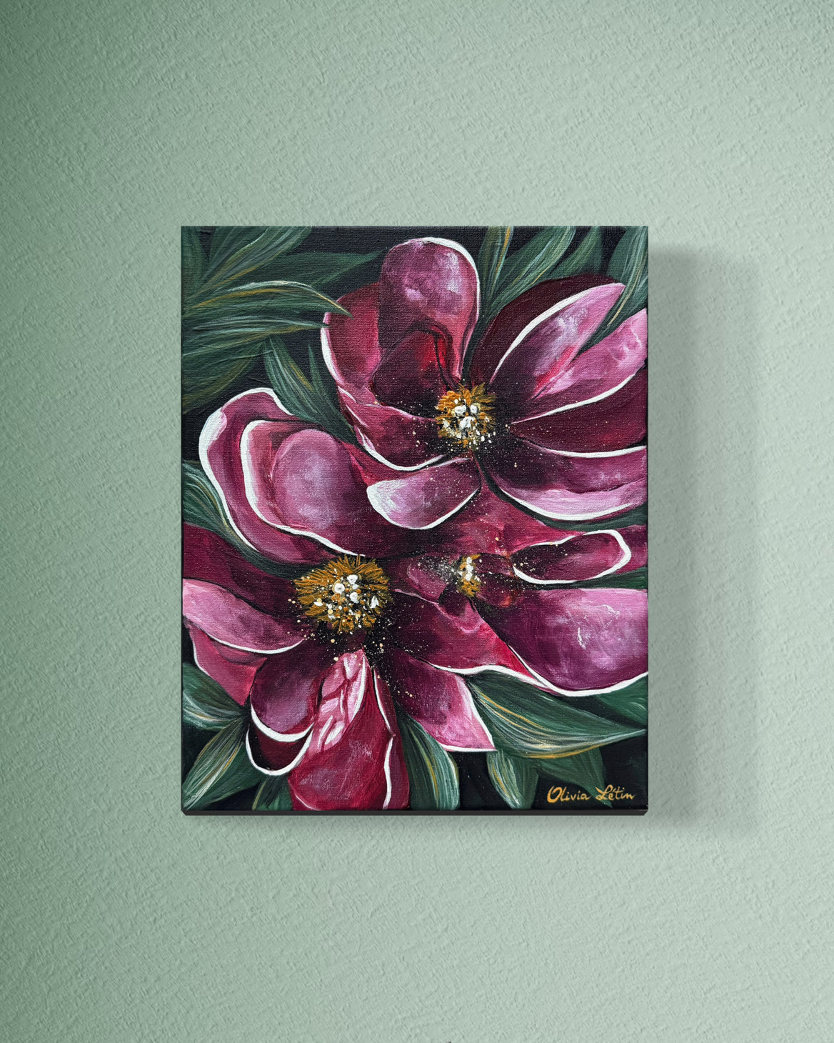 Ombres de Pourpre (24x30cm)