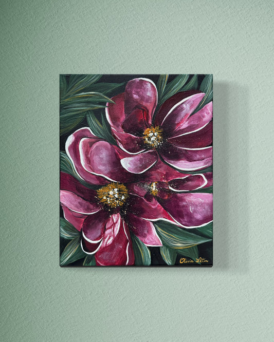 Ombres de Pourpre (24x30cm)