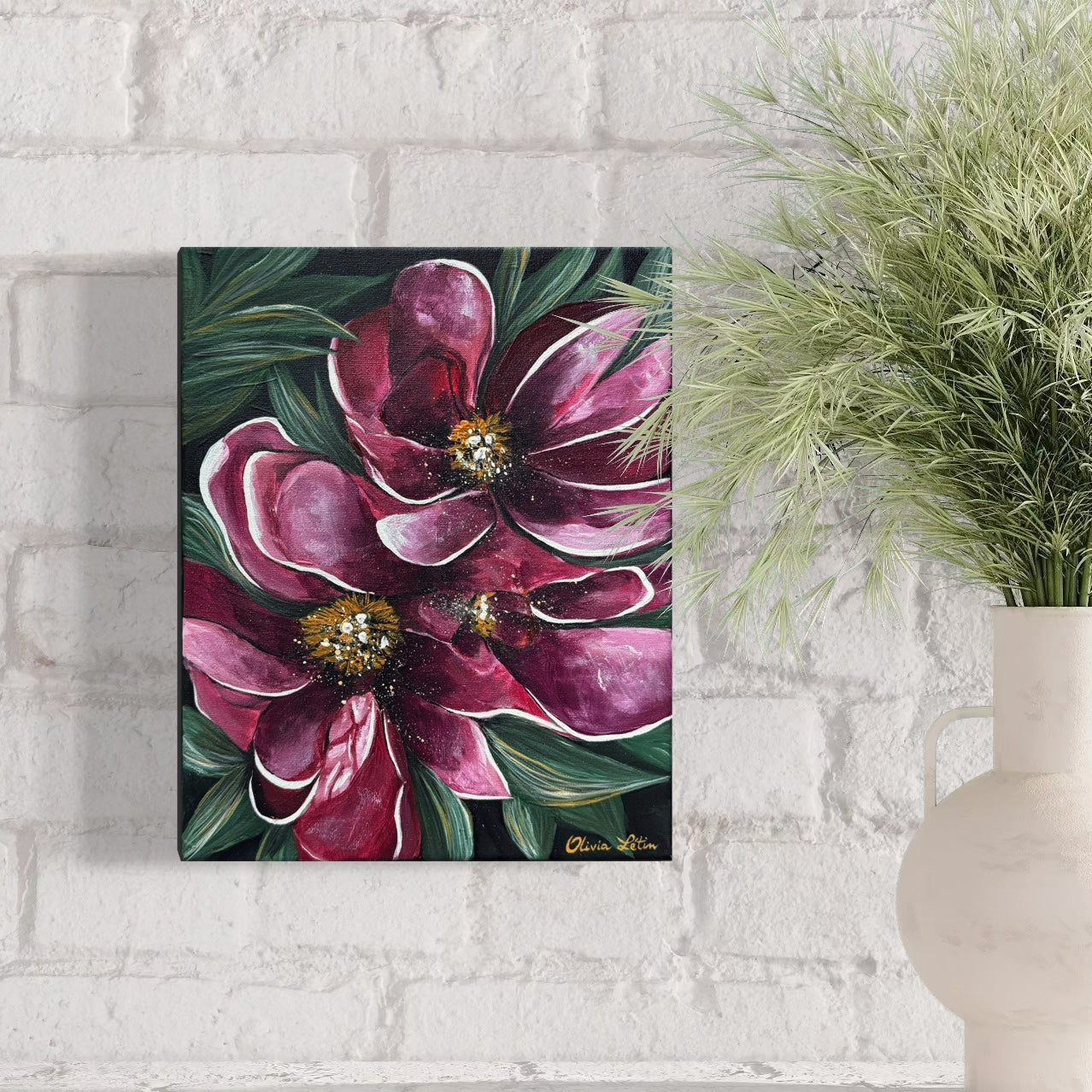 Ombres de Pourpre (24x30cm)