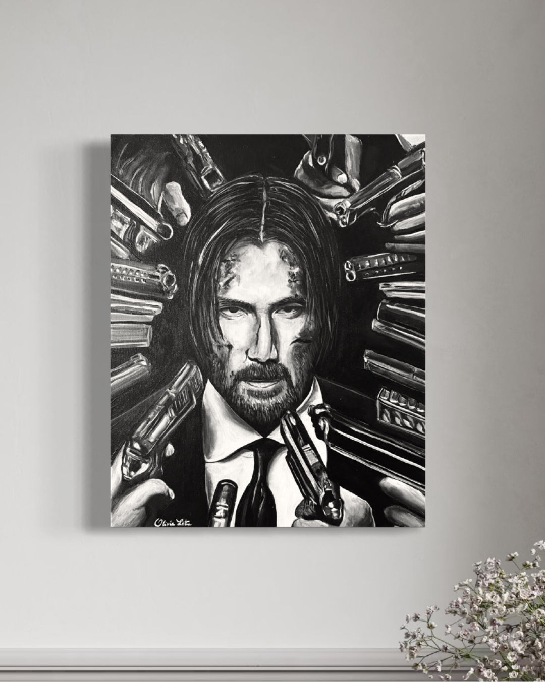 John Wick (40 x 50 cm)