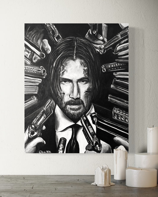 John Wick (40 x 50 cm)