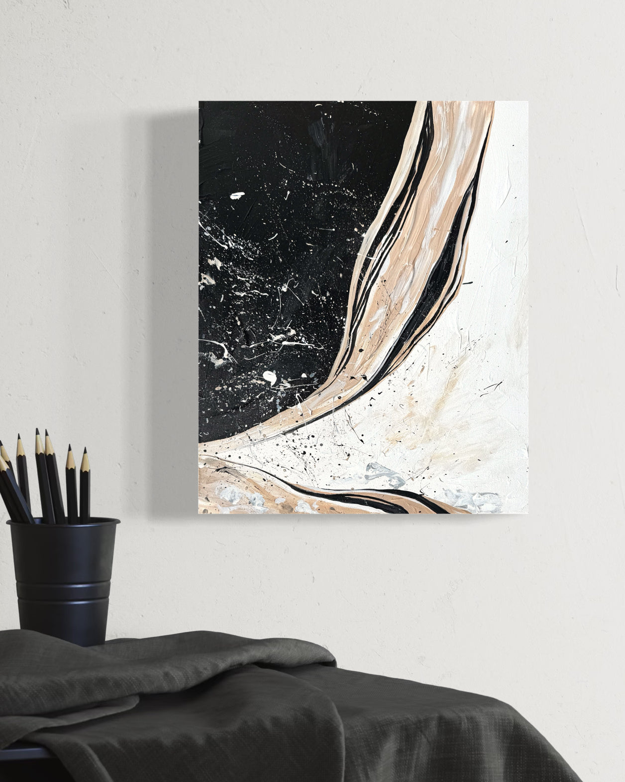 Sable Noir (40x50cm)