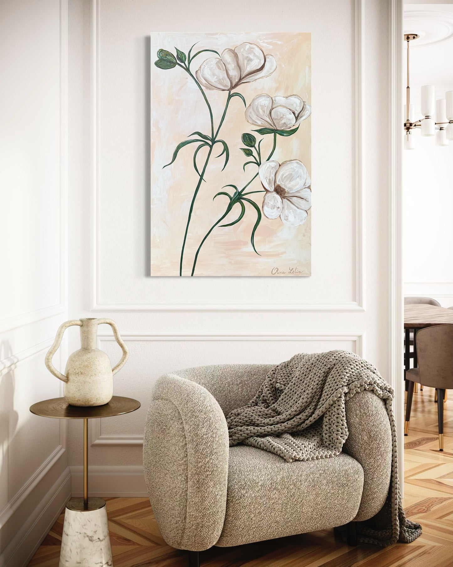 Trio d’âmes (80 x 120 cm)